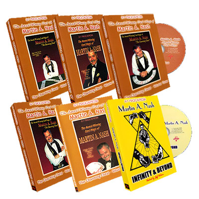 Award Winning Card Magic Of Martin Nash Set 6 Dvds - Dvd