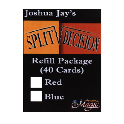 Refill For Split Decision By Joshua Jay - Trick