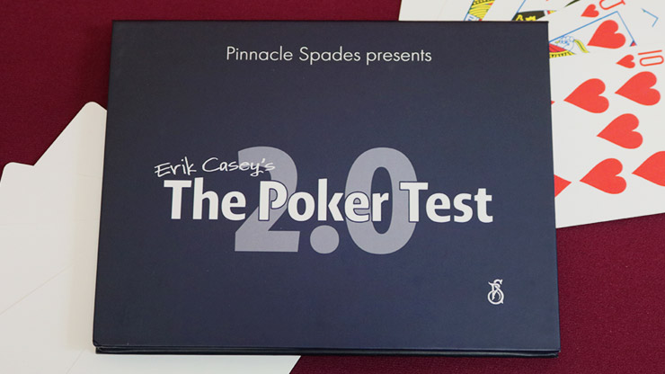 Poker Test 2.0 (Gimmick & Instrucciones Online) - Erik Casey