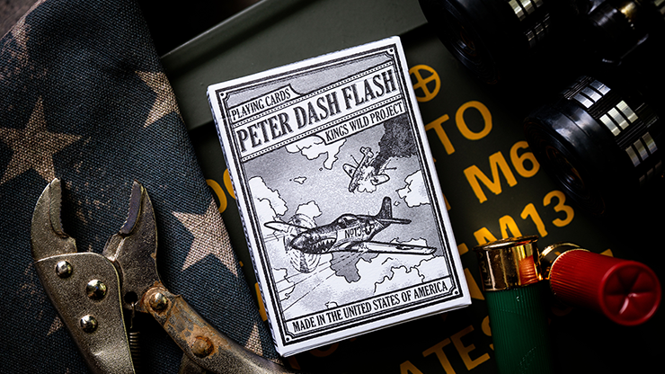 Peter Dash Flash  P51 Mustang Playing Cards - Kings Wild Project Inc.