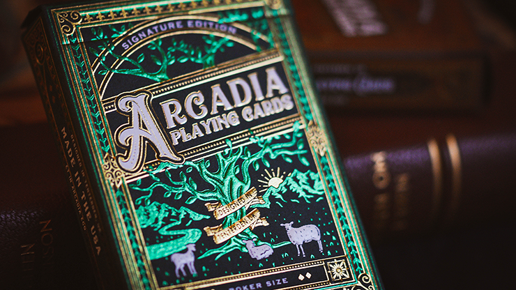 The Arcadia Signature Edition (Green) Playing Cards - Arcadia Playing Cards