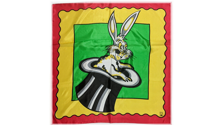 Rice Picture Silk 27 (Rabbit in Hat) by Silk King Studios - Trick