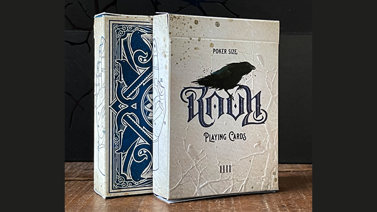 RAVN IIII (Blue) Playing Cards Designed - Stockholm17