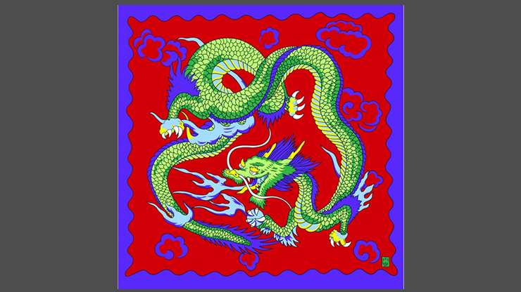 Rice Symphony Silk 36 (Red Dragon) by Silk King Studios - Trick