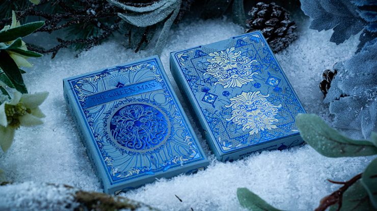 The Green Man Playing Cards (Winter)  - Jocu