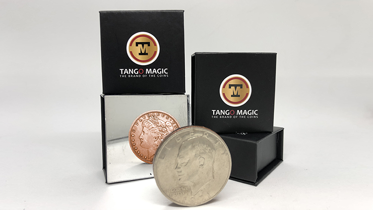 Copper Morgan Copper and Silver (Gimmicks and Online Instructions) - Tango Magic