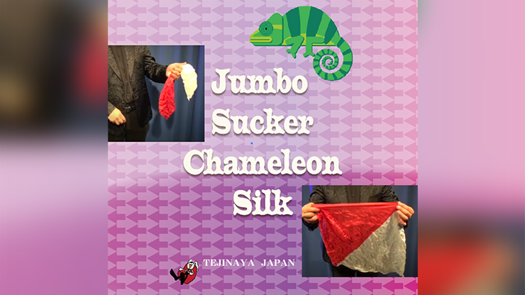 Jumbo Sucker Chameleon Silk  by Tejinaya Magic - Trick