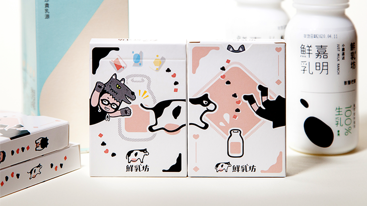 Pure Milk Playing Cards - Hanson Chien