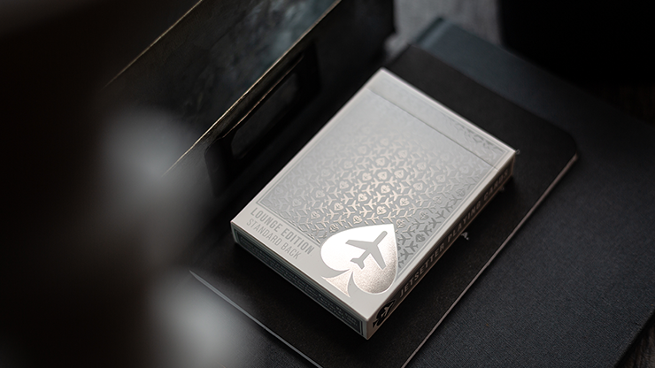 Lounge Edition in Jetway (Silver) - Jetsetter Playing Cards