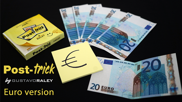 POST TRICK EURO (Gimmicks & Instrucciones Online) - Gustavo Raley