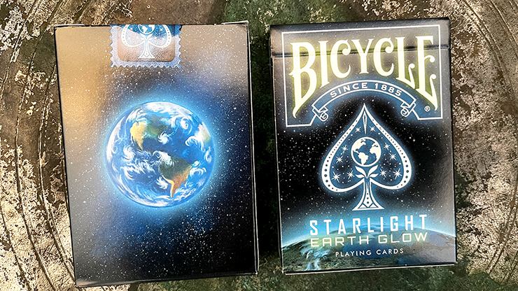 Bicycle Starlight Earth Glow Playing Cards by Collectable Playing Cards