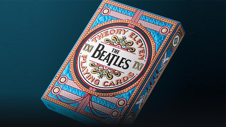 The Beatles (Blue) Playing Cards - theory11