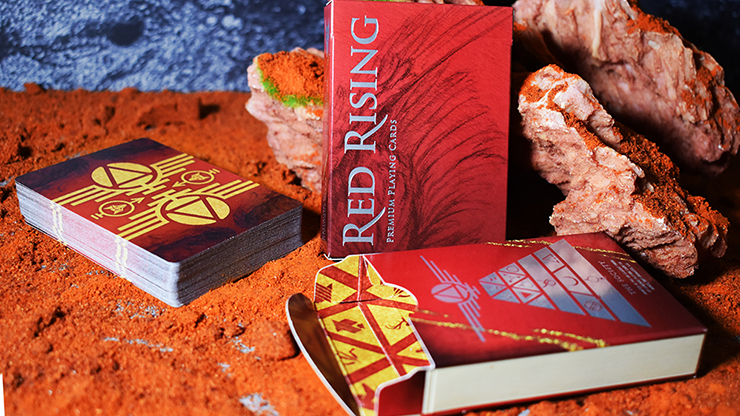 Red Rising Playing Cards - Midnight Cards