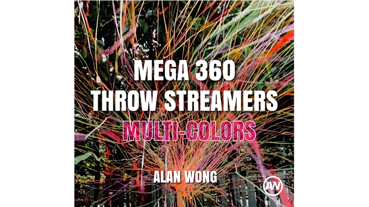 MEGA 360 Throw Streamers MULTI COLOR - Alan Wong