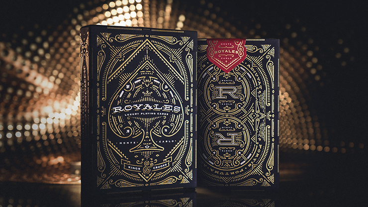 Royales (Midnight Blue) Playing Cards - Kings and Crooks