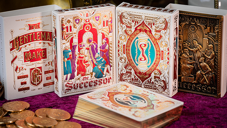 The Successor Monarch White Limited Edition Playing Cards