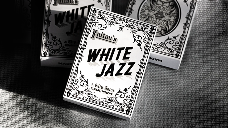 Fulton's  White Jazz Playing Cards - Dan & Dave