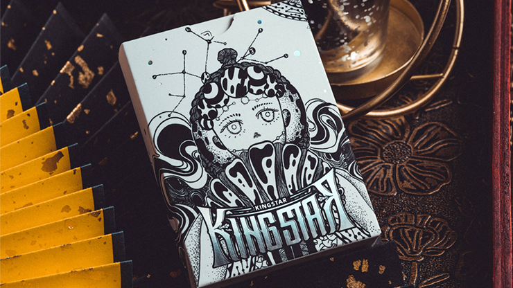 Twelve Imperial Symbols Playing Cards (Monochrome) - KING STAR