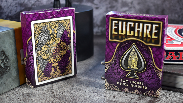 Euchre V4 Playing Cards - Midnight Cards