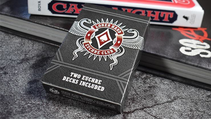 Euchre Loner Hand Playing Cards - Midnight Cards