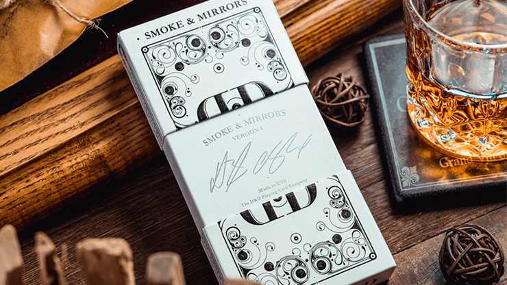 Smoke & Mirror (SmokeWhite) Deluxe Limited Edition Playing Cards - Dan & Dave