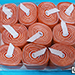 Mouth Coil 60ft/10ct (Orange/White) by Mr. Magic - Trick