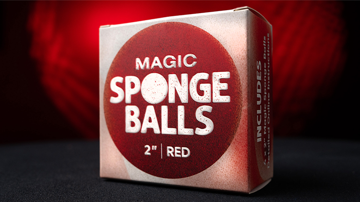 Magic Sponge Balls 4PK RED 2 - Murphy's Magic