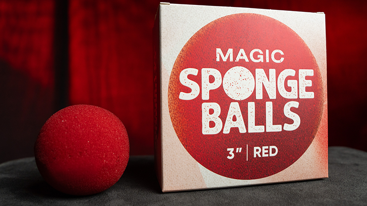 Magic Sponge Balls 4PK RED 3 - Murphy's Magic