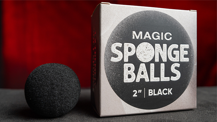 Magic Sponge Balls 4PK BLACK 2 - Murphy's Magic