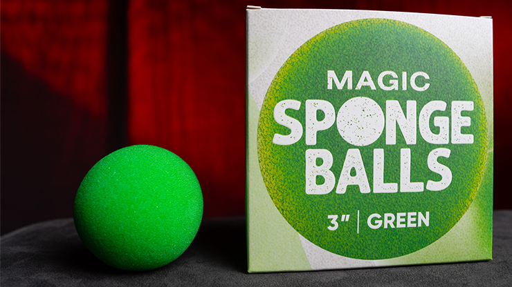 Magic Sponge Balls 4PK GREEN 3 - Murphy's Magic