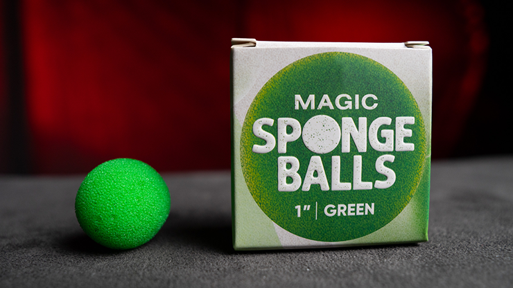 Magic Sponge Balls 4PK GREEN 1 - Murphy's Magic