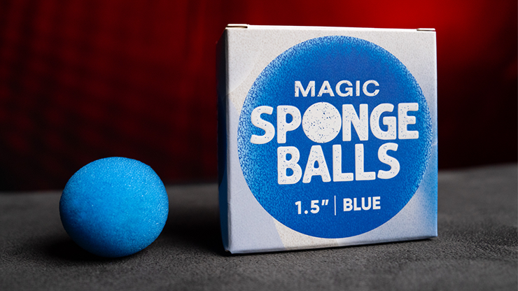 Magic Sponge Balls 4PK BLUE 1.5 - Murphy's Magic