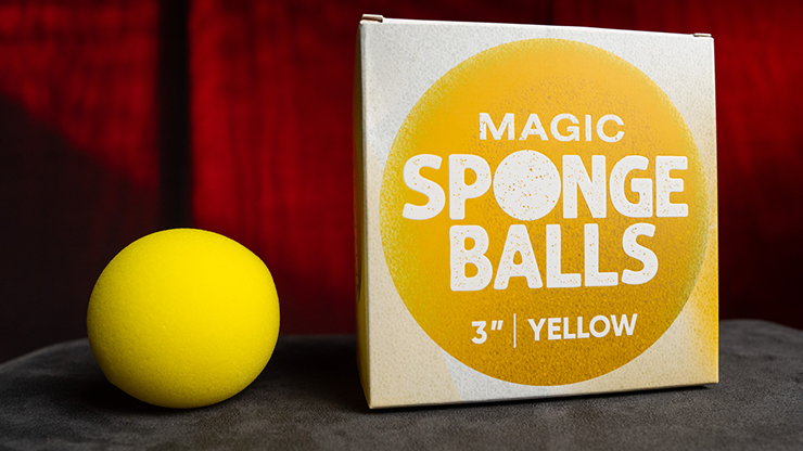 Magic Sponge Balls 4PK YELLOW 3 - Murphy's Magic