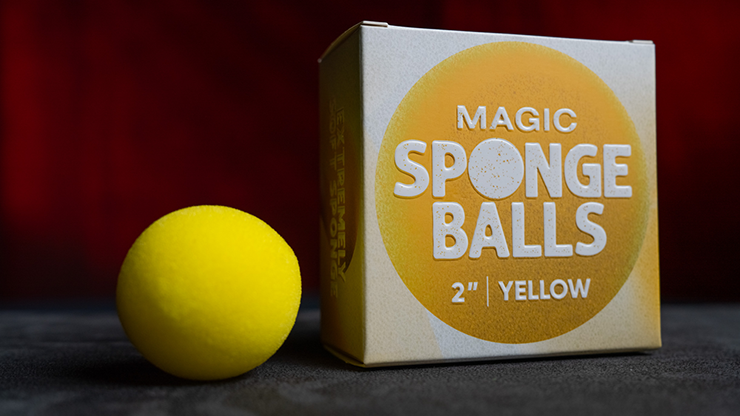 Magic Sponge Balls 4PK YELLOW 2 - Murphy's Magic