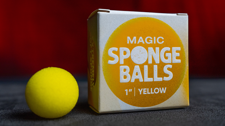 Magic Sponge Balls 4PK YELLOW 1 - Murphy's Magic