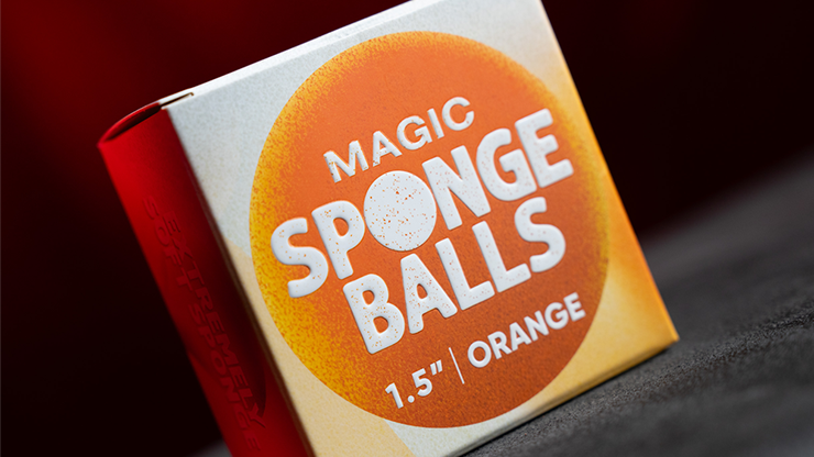 Magic Sponge Balls 4PK ORANGE 1.5 - Murphy's Magic