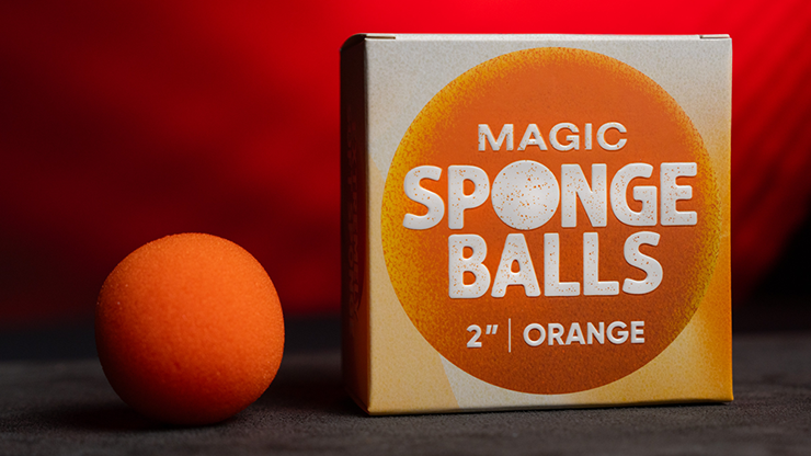 Magic Sponge Balls 4PK ORANGE 2 - Murphy's Magic