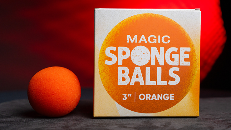 Magic Sponge Balls 4PK ORANGE 3 - Murphy's Magic