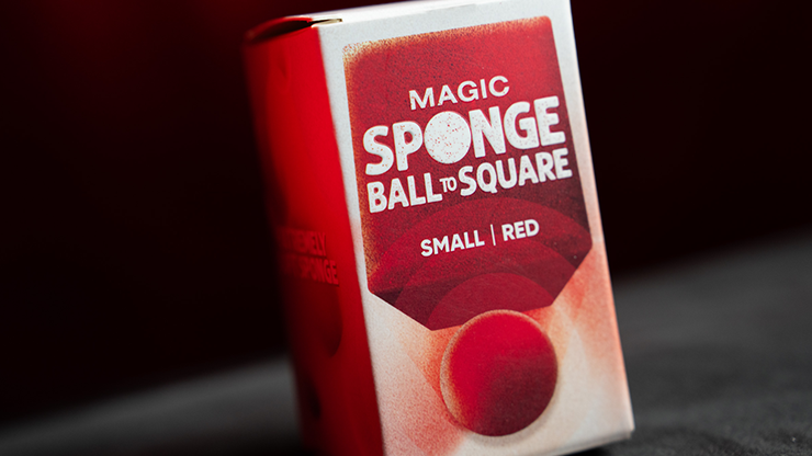 Magic Sponge Ball to Square RED - Murphy's Magic