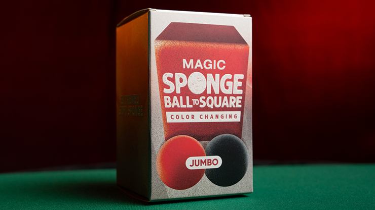 Magic Color Changing Sponge Ball to Square JUMBO - Murphy's Magic