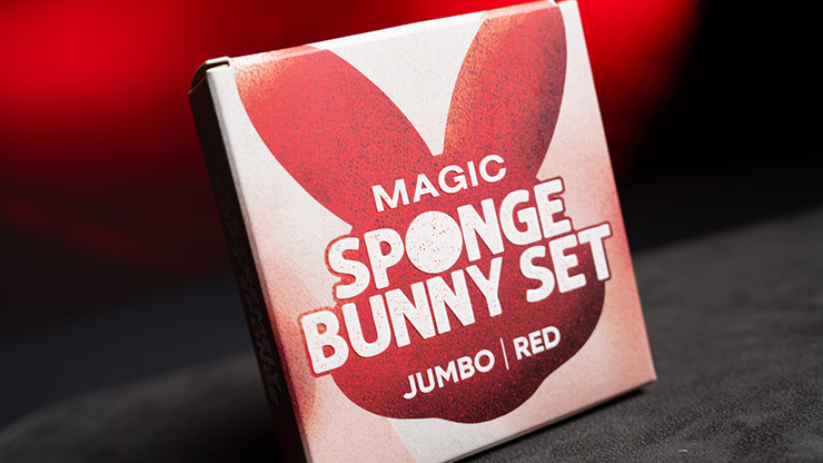 Magic Sponge Bunny Rabbit Set (Red) - Murphy's Magic