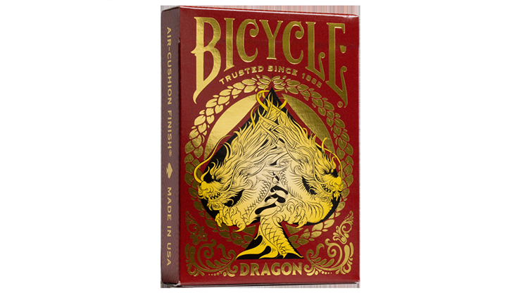 Bicycle Dragon Red Playing Cards by US Playing Card Co