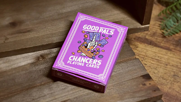 Magenta Chancers Playing Cards - Good Pals