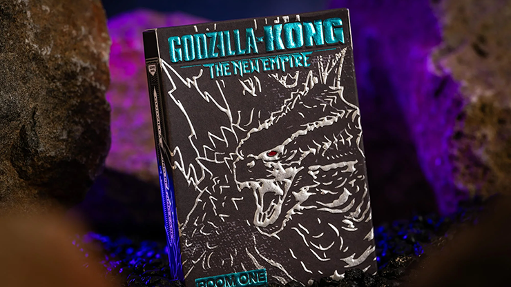 Godzilla x Kong: The New Empire Playing Cards  Godzilla (Black) Standard Edition