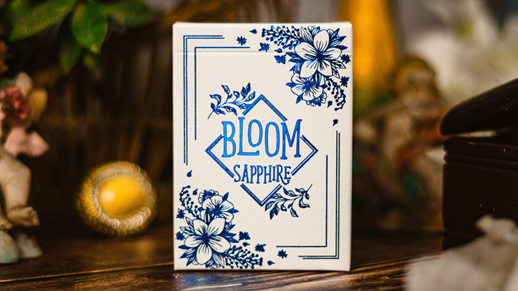 Bloom Sapphire Playing Cards - EmilySleights52