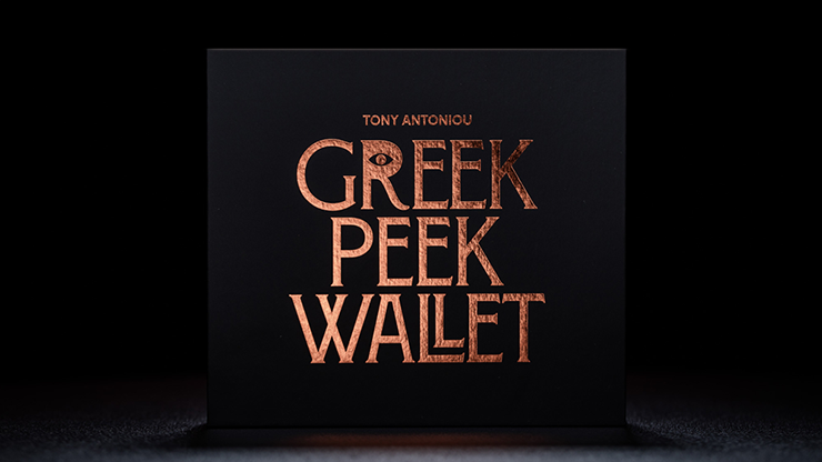 Greek Peek Wallet - Tony Antoniou