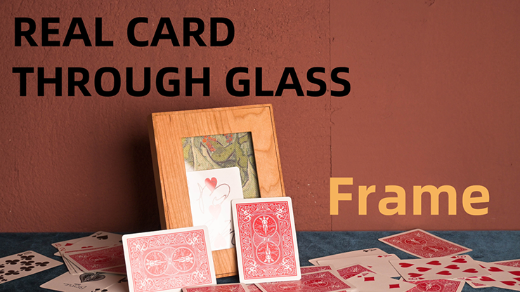 Real Card Through Glass (Frame) - Yang Lei