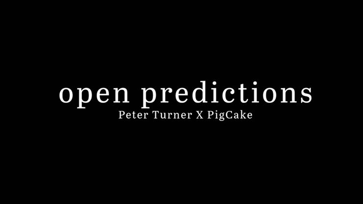 Open Prediction - Peter Turner X Pigcake video DOWNLOAD