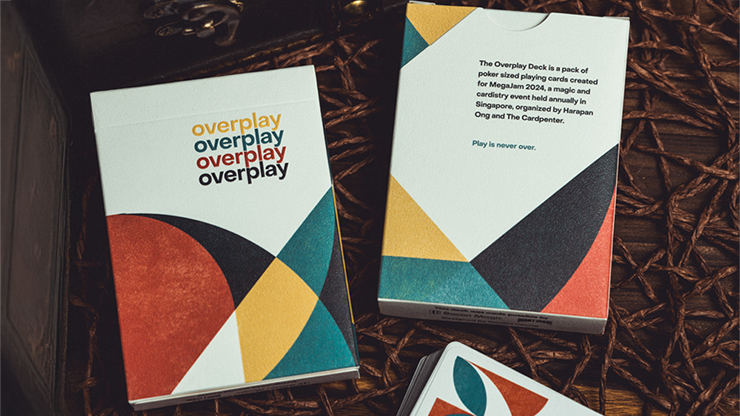 Overplay MegaJam Playing Cards (Designed - Harapan Ong, Wen Xiu, and printed - Bacon Magic