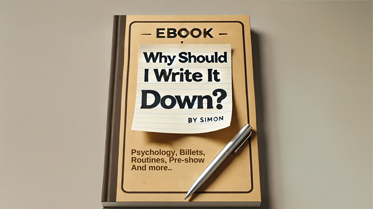 Why Should I Write it Down?  - Simon eBook DOWNLOAD